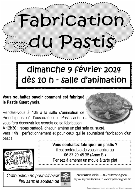 Fabrication du pastis